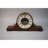 A Modern Westminster Chime Mantle Clock with Battery Movement, 46cm Wide