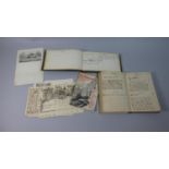 A Collection of Victorian and Later Shooting Bag Cards Together with an 1839 Diary etc