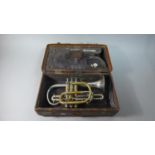 A Boosey & Co. Class A Light Valve Cornet in Vintage Case, In Need of Attention