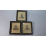 Three 19th Century Framed Coloured Engravings Published November 1st 1812 Depicting Children