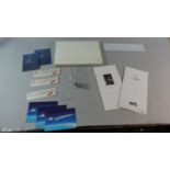 A Vintage Concorde Flight Pack Containing Key Ring, Cabin Bag Baggage Tags, Postcards etc