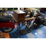 A Bradbury Treadle Sewing Machine for Restoration