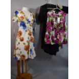 Three Dolce and Gabbana Items to Include Two Dresses (One with Stain) and One Blouse (Blouse New