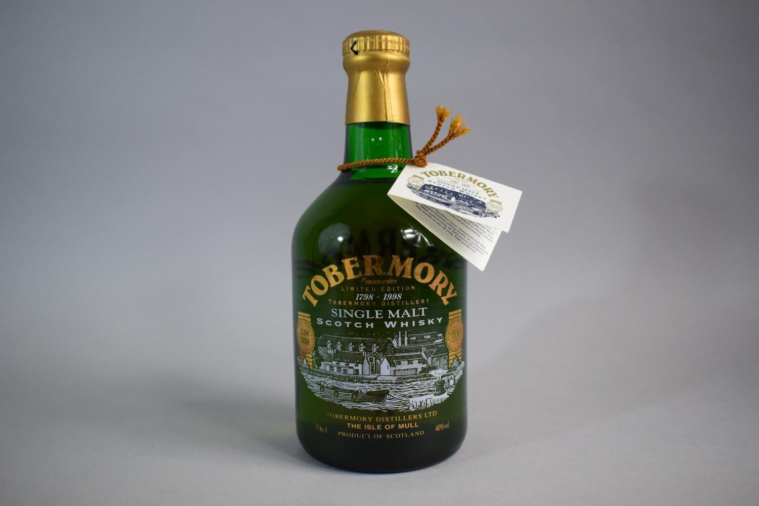 A Single Bottle of Malt Whisky - 1998 Tobermory Collectors Limited Edition, for BiCentenary. No 1747 - Image 2 of 3