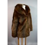 A Ladies Faux Fur Jacket by Ruby & Ed, Size 10-12