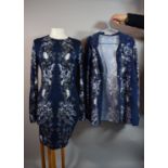 A Matthew Williamson Two Piece Set. Dress and Blouse, Blouse Silk, Size 10
