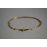 A 9ct Gold Rope Necklace, 7.1gms