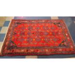 A Persian Hand Made Malayer Rug. 200x135cms