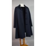 A Designer ME & EM Navy Overcoat and a Black Jumper Size M