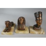 A Collection of Four Egyptian Souvenirs