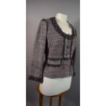 A Rebecca Taylor Silk Mix Large Weave Blazer; Unworn and with Original Labels, Size 6