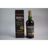 A Single Bottle of Malt Whisky - Ardbeg Single Cask. Cask No. 2390 Filled 24/04/02 No. 225/494