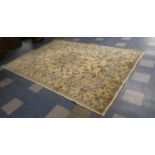 A Fine Hand Made Persian Kashan Carpet 340x238cms