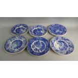 A Collection of 12 Wedgwood Limited Edition 'The Wedgwood Blue and White Collection' Plates