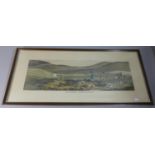 A Framed Grouse Shooting Print After the Engraving by T Sutherland, 84cm Wide