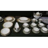 A Collection of Wedgwood Samarkhand Dinnerwares to Include Six Dinner Plates, Six Smaller Plates,