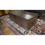 An Elm Blanket Chest, 110cm Wide