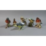 A Collection of Six Various Beswick Birds