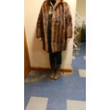 A Vintage Ladies Fur Coat