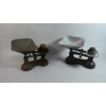 Two Pairs of Cast Iron Kitchen Scales