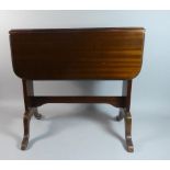 A Edwardian Mahogany Drop Leaf Sutherland Table