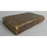 A 1806 Leather Bound Edition of The Elements of Land Surveying by A Crocker (Price Seven Shillings