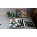 A Boxed OO Gauge Hornby Railways Pickup Goods Set and a LArge Model of Thunderbird 2 and Thunderbird