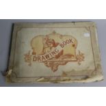 An Edwardian Drawing Book Containing Fashion Sketches, Watercolors etc