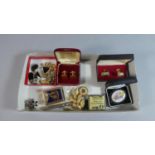 A Collection of Costume Jewellery, Cufflinks etc