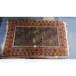 A Vintage Patterned Rug, 150cm x 92cm (Some Wear to Centre)