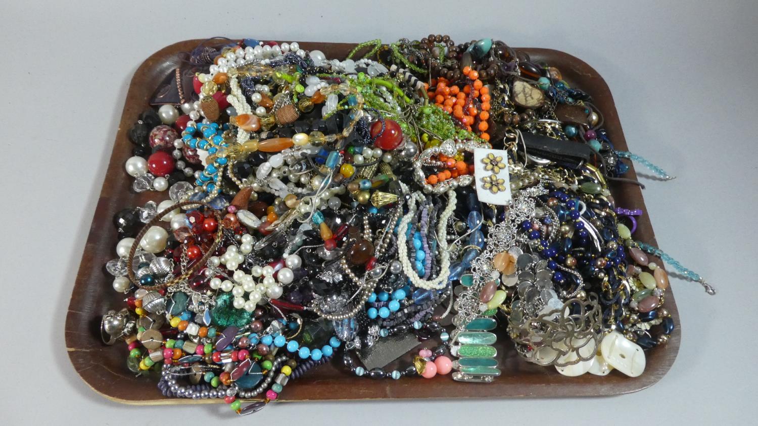 A Box of Costume Jewellery