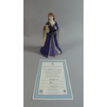 A Limited Edition Royal Worcester Figure, The Maiden of Dana, With Certificate