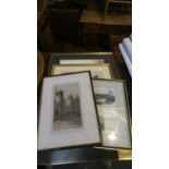 A Collection of Four Framed Prints