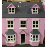 A Late 20th Century Dolls House, 62cm Wide