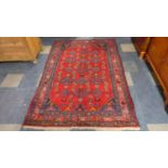 A Persian Handmade Malayer Rug, 200cm x 135cm