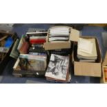 A Box of Books on Collecting Antiques Together with Three Volumes of The Dictionary of English