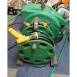 Two Wall Mounting Hose Reels