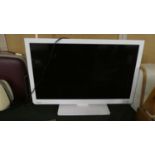 A Toshiba LCD 22" Colour TV, No Remote