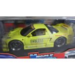 A 1/18th Scale Muscle Machine Diecast Model of an 03 Acura NSX