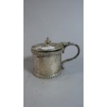 A Silver Mustard Pot, Missing Liner, Sheffield 1901, 96g