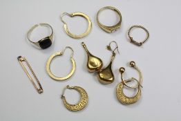 Miscellaneous 9ct Gold Jewellery