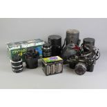 A Quantity of Photographic Equipment