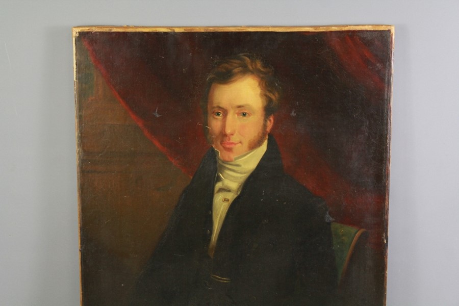 19th Century Portrait of a Gentleman - Image 3 of 5