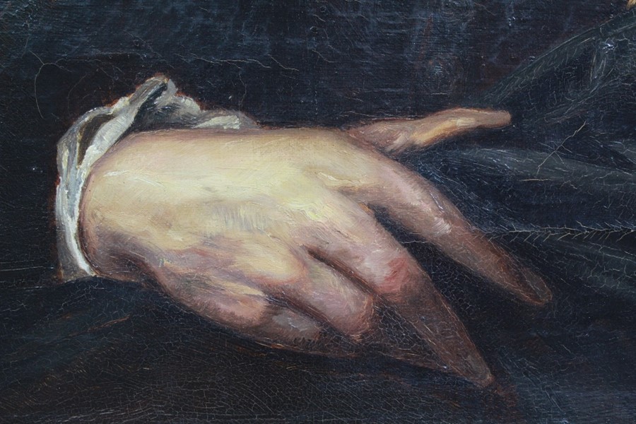 An Early 19th Century Oil on Canvas - Image 2 of 9