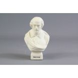W.M. Goss Parian-ware Bust of Shakespeare