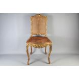 A French Louis XVI Boudoir Chair
