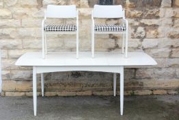 Retro Mid 20th Century Finland 'Asko' Dining Table and Chairs