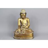 Antique Brass Buddha