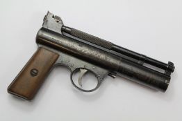 WWII Webley & Scott Ltd Mark I .177 Target Model Air Pistol