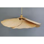 Ingo Maurer Ceiling 'Uchiwa' Fan Chandelier